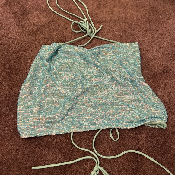 **NEVER WORN* Sequence Open Back Tube Top - Picture 1 of 2